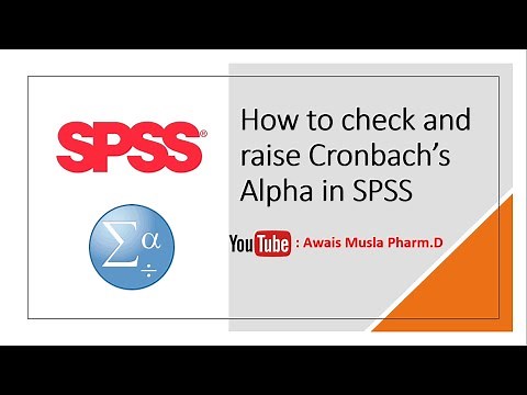 How to raise Cronbach's Alpha? | SPSS reliability test | Awais Musla Pharm.D