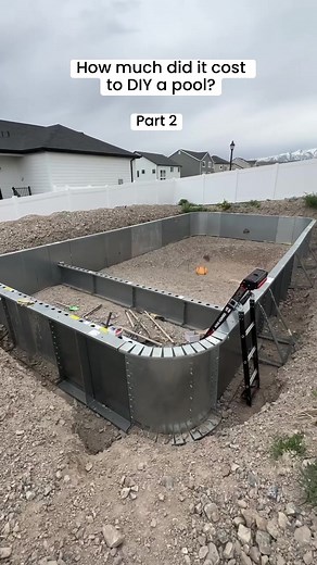 Building my own inground pool is kinda crazy! It was definitely a challenge (learning as I went!), but so rewarding to see it finished. Saved tons of money too - came in at under half the quotes I got. I know the cost varies on location, but for me and this area and all the quotes I got, to DIY it for less than 50k totally worth it to me! I lay out all the initial costs in PT 1 so check that out too! #pool #diypool #makeityourself #sunmervibes #yard #backyardvibes #youcandoit