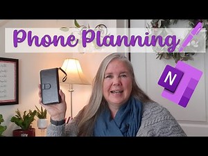 2025 Android Phone Planner using OneNote
