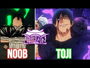 Roblox Heian: Noob To Pro As Toji Fushiguro [Progression]