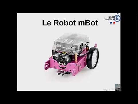 présentation robot mBot