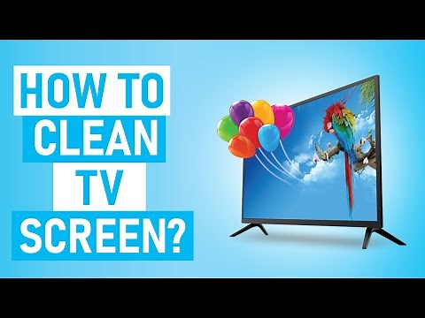 How to CLEAN LED TV SCREEN | Without streaks