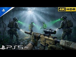 (PS5) Night Vision Raid gone wrong | Call of duty MW | realistic gameplay [4k60FPS]