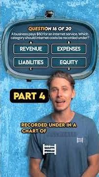 Bookkeeping Basics Quiz (Part 4 of 5)