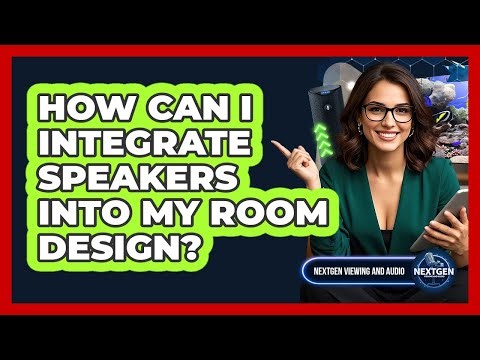 How Can I Integrate Speakers Into My Room Design?