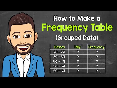 How to Make a Grouped Frequency Table (Grouped Frequency Distribution Table) | Math with Mr. J