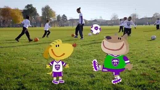 Coming to CBeebies in 2015 - Footy Pups | BBC Sport