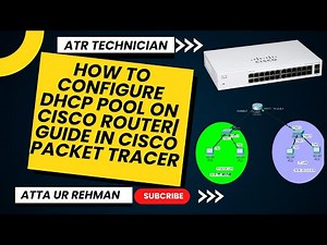 How to Configure DHCP Pool on Cisco Router | Step by Step Guide in Cisco Packet Tracer.