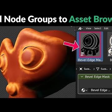 Blender Secrets - Using Node Groups with the Asset Browser