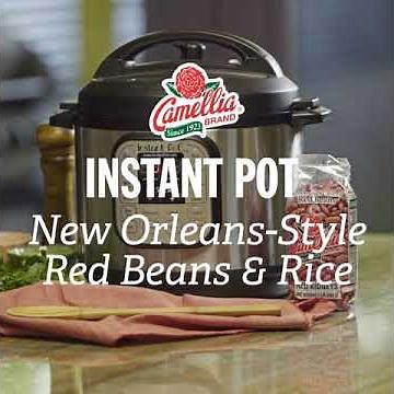 How To Make Instant Pot New Orleans-Style Red Beans & Rice - No Soak