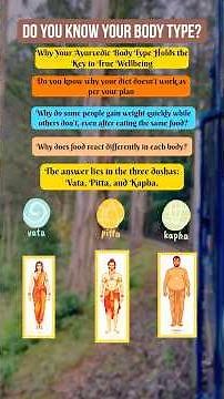 Ayurveda Body Type | Find Out Your Dosha: Vata, Pitta, Kapha #dosha #vata #pitta #kapha #ayurveda