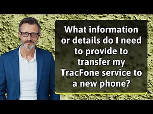 What information or details do I need to provide to transfer my TracFone service to a new phone?