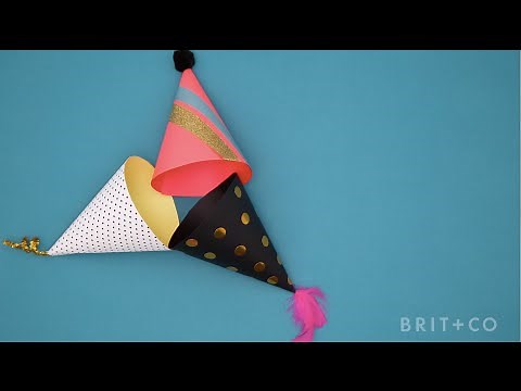 How to DIY Party Hats