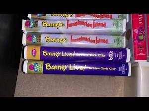My Barney VHS Collection