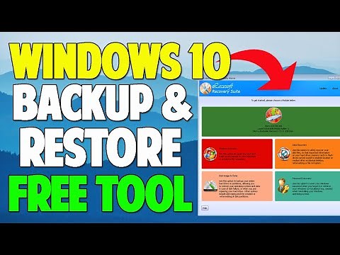 Windows 10 Backup and Restore Tutorial with this one FREE Recovery Tool