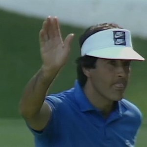 During the final round of the 1986 Masters, Seve Ballesteros extended his lead to three with this eagle on No. 13. #MastersRewind | Masters Tournament