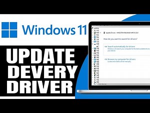 How to Quickly Update Every Driver on Windows 11