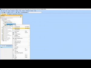 MagicDraw User Interface: Creating Elements