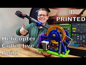 3D Printed Helicopter Collective for MSFS2020, Xplane & DCS