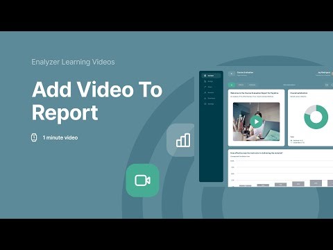 Add Video To Report