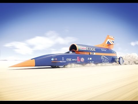 Fly through the 1,000mph BLOODHOUND Supersonic Car