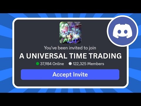 How to Join A Universal Time Trading Discord Server
