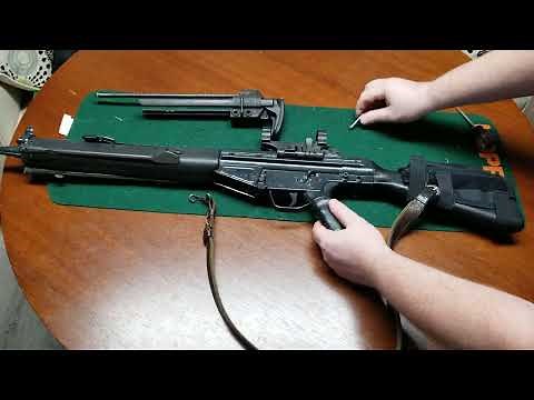 How to Swap a Stock on a HK91 G3 Rifle Super Easy