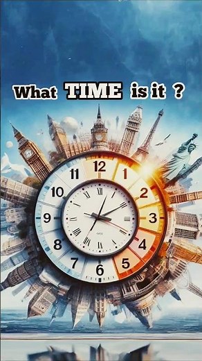 What Time is it ? Time Zones Explained 🕐 #timezone