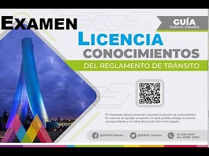 GUIA EXAMEN PARA LICENCIA DE CONDUCIR MEXICO