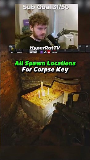 All Spawn Locations for Tarkov Corpse Key