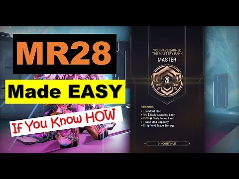 Mastery Rank 28 Test Walkthrough & Strategy Breakdown Warframe