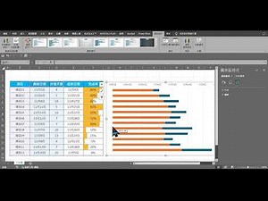 EXCEL-甘特圖(基本型)1