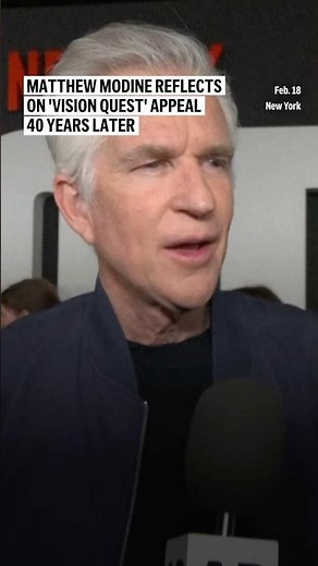 Matthew Modine reflects on 'Vision Quest' appeal 40 years later