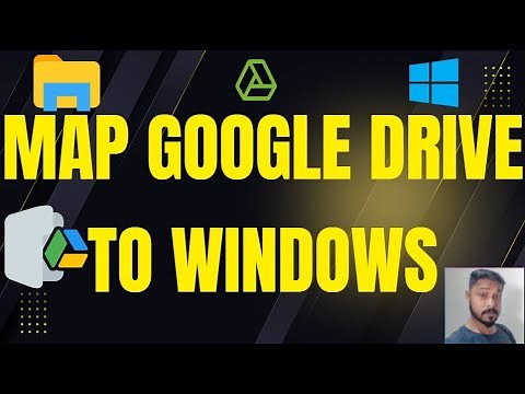 How to map Google Drive to Windows