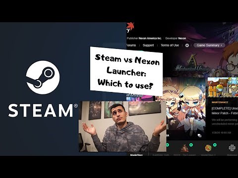 Maplestory: Steam vs Nexon Launcher