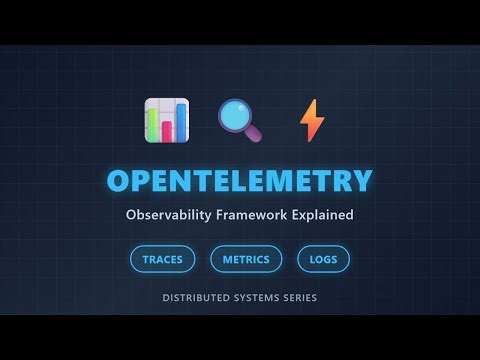OpenTelemetry Explained: Observability Framework for Distributed Systems | Traces, Metrics & Logs