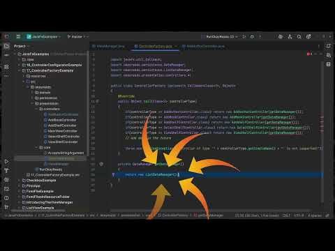 JavaFX - The Controller Factory