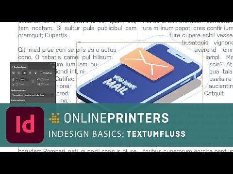 InDesign Textumfluss - Basics Tutorial