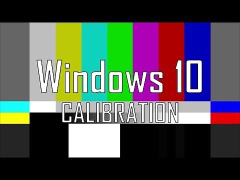 🎬 How to calibrate monitor in Windows 10 - monitor calibration tool, color calibration.