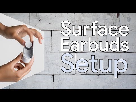 Surface Earbuds Setup