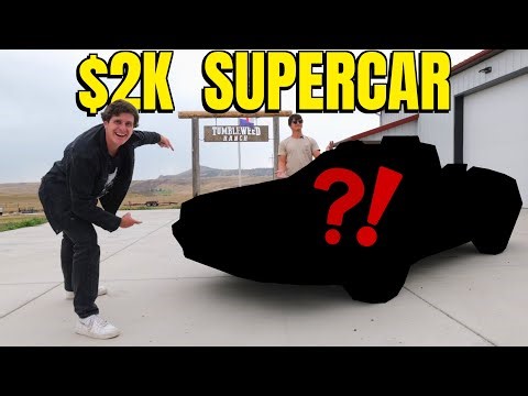 We Just Bought a $2,000 American Italian Exotic!