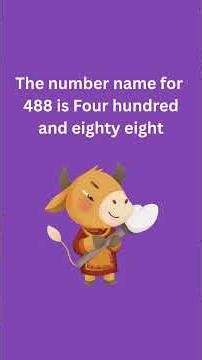 Number Names 3 digit numbers Example 14