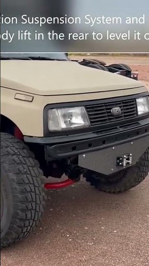 5”+ Lifted Geo tracker on 33’s