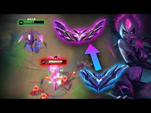 EVELYN EUW ROAD TO CHALL PART 3 - evelynn guide how to play evelynn