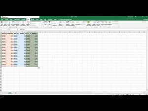 Quantile Normalization in Excel
