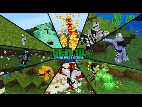 NEW ABILITIES ! BEN 10 ULTIMATE MOD FOR MINECRAFT PE 😍| MCPE 1.21+