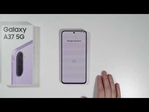 Samsung Galaxy A37: How to Do Initial Setup (First Configuration)