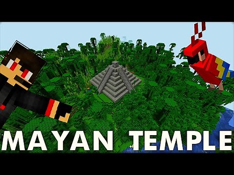 Building a Mayan Temple in Minecraft!