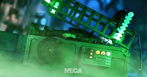 The hour has arrived! 🧟 The NECA Studios Monsterizer with Light-Up Effects is available now for pre-order at the NECA Store. Order yours while supplies last! | NECA - N.E.C.A