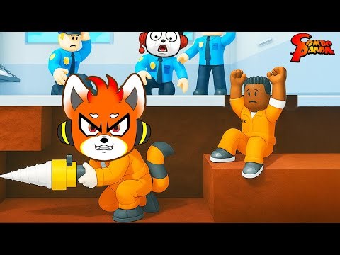 I had to DIG to ESCAPE PRISON in Roblox !